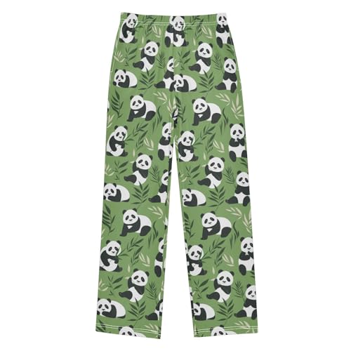 Pajama Bottoms, Cute Big Panda Sleeping Pant Lounge Wear Pajamas Long Pants Sleepwear Pjs