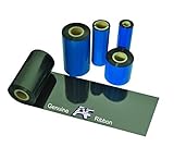 Thermal Transfer Ribbon by Accurate Films for Zebra Printer, Case of 24, 5.12' x 1,476' (130mm X...