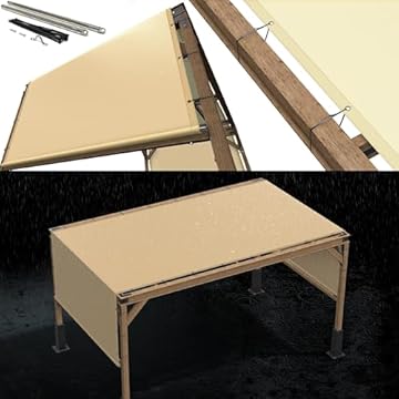 pergola replacement canopy waterproof