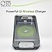 PHONEDRS Q10 UV-C Cell Phone Sanitizer with Dryer and Qi Wireless Charging | Cleans, Dries and Charges All Phones