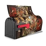 Dotata di morbide strisce magnetiche su entrambe le estremità e piccoli magneti circolari lungo l'apertura a forma di arco, questa custodia decorativa con stampa stradale si attacca saldamente alla cassetta delle lettere senza attrezzi, fornendo una vestibilità aderente e una facile installazione.