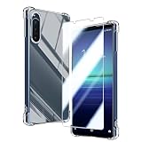 対応 Xperia 5 II SO-52A SOG02 ケース クリア ケース Xperia5 II カバー TPU 保護ケース カバー背面 + Xperia 5II ガラスフィルム Xperia5II フィルム 日本旭硝子製 フィルム 強化ガラス 硬度9H 高透過率 飛散防 強化ガラス + ショート ストラップ 携帯ストラップ + TPU マテリアル ガスケット