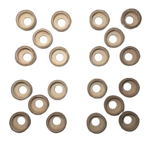 20) Handmade Leather Pump Cups - Fits Coleman (part 216-5091 - Foto 5