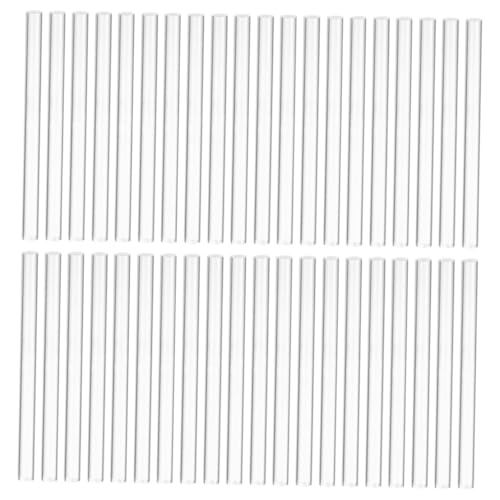 LALAFINA 100pcs Hot Melt Glue Sticks for Crafting High Adhesive DIY Glue Rods Crafting Tool for Home Repairs Creative Projects