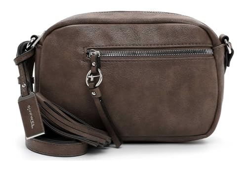 Bolso bandolera Tamaris Nele con diseño mud marrón de alta elegancia para looks sofisticados
