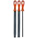 11 in. Rasp Set 3 Pc High Carbon Alloy Steel Chisel