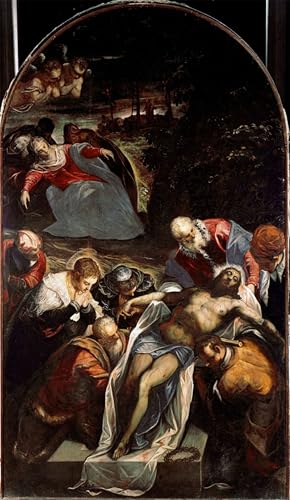 Impression Prints Toile Tintoretto Pour Décoration Salon Ambiance Renaissance