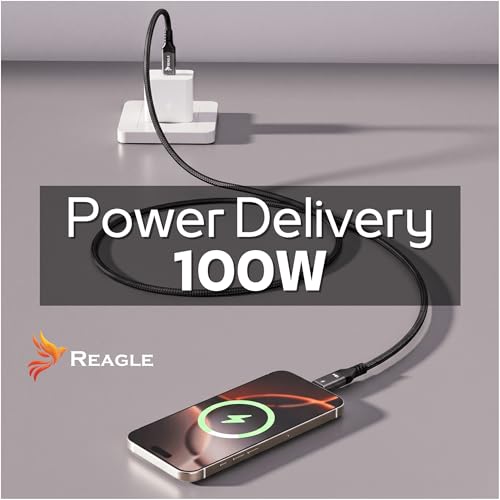 Cable Thunderbolt 4 de 3 metros con Power Delivery de 100W y transferencia de 40 Gbit/s 7