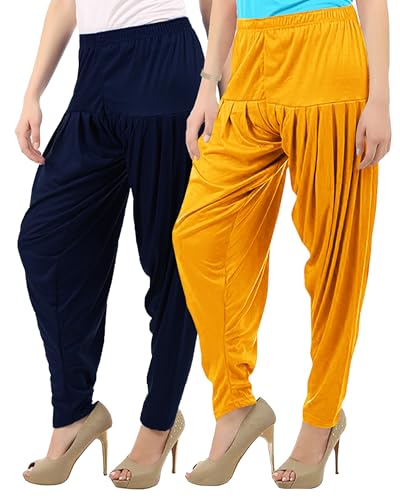 Image of Buy That Trendz Patiala Salwar for Women Relaxed Fit Viscose Patiyala Salwar Harem Bottom Pants
