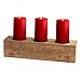 Winter Wonderland Personalized 3 pc. Wood Pillar Candle Holder