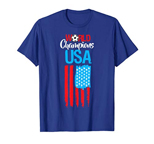World Champions USA Flag T Shirt