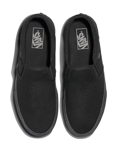 Vans Homme M Asher Sneaker, Canvas Black Black, 46 EU