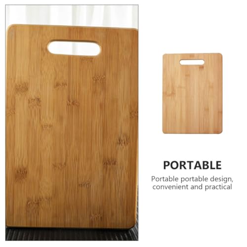 Tabla de cortar de madera SHINEOFI, accesorio duradero y elegante de alta resistencia 5
