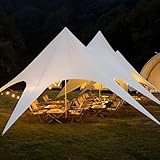 Spider Star Tent, Outdoor Events, Large Party Shelter, Wedding Receptions, Camping