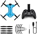 Drone for Kids with Camera, DROCON Ninja 1080P Remote Control Drone for Beginners 8-12 year old, One Key Take-off/landing/return, 2 Batteries, 3 Speed Modes, Foldable Arms, Drone App Control, Blue