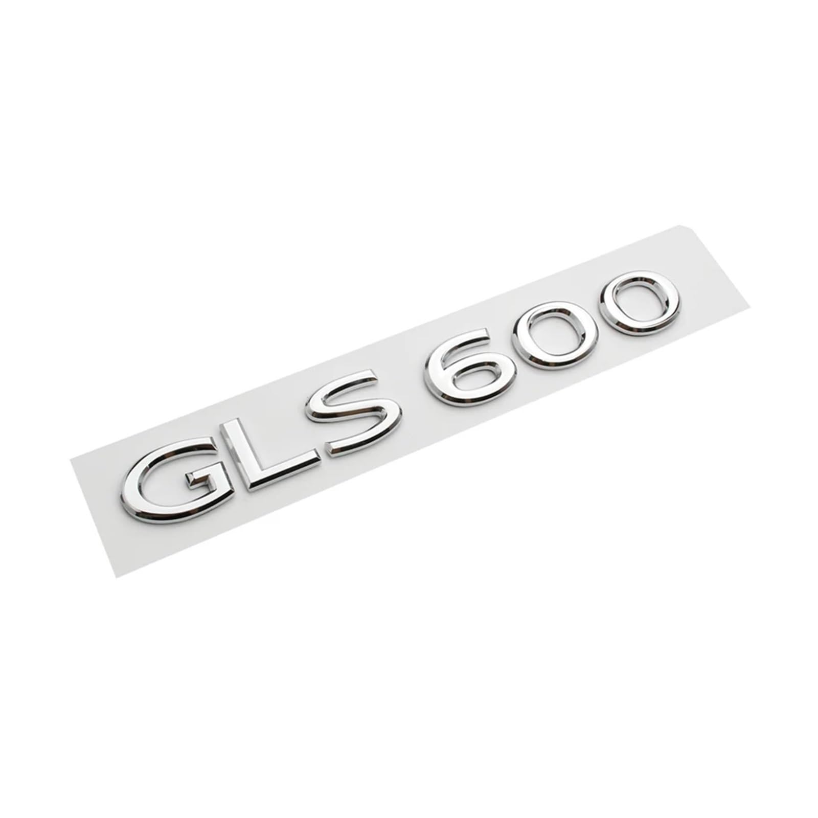 yzw6688 Lettres de Coffre de Voiture Logo Badge chromé emblème Autocollants en métal Compatible avec S480 S580 S600 S680 GLS480 GLS580 GLS600 GLS680 (Color : O)