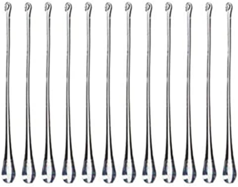 Clear Glass Tear Drop Icicles - 12 X 120mm by Premier