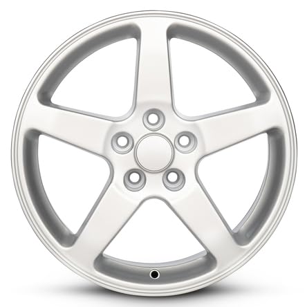 New 17x7 inch OEM Direct Replacement Aluminum Wheel for Pontiac G6 2005–2009 5-110mm Silver 17 in Rim 9594791
