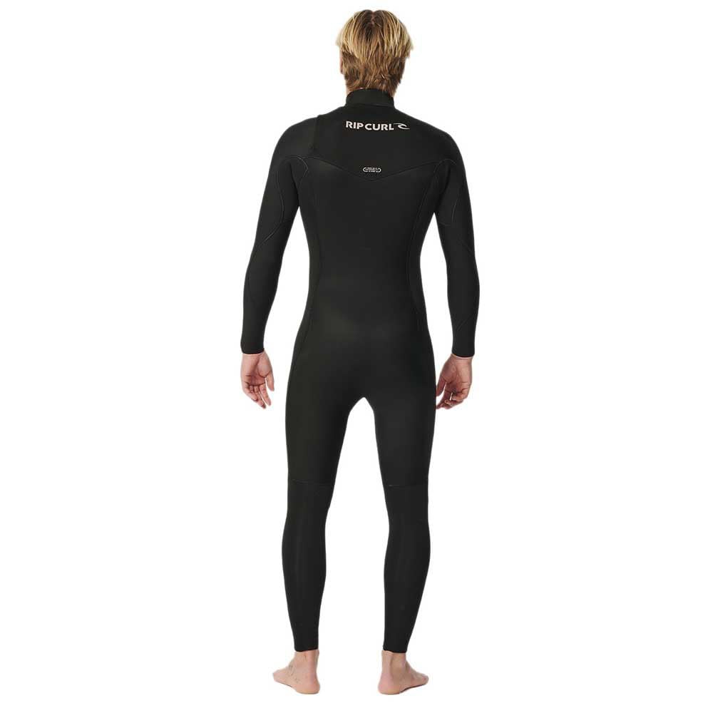 RIP CURL Dawn Patrol Performance 4/3 Chest Zip Full Suit 2024 Black