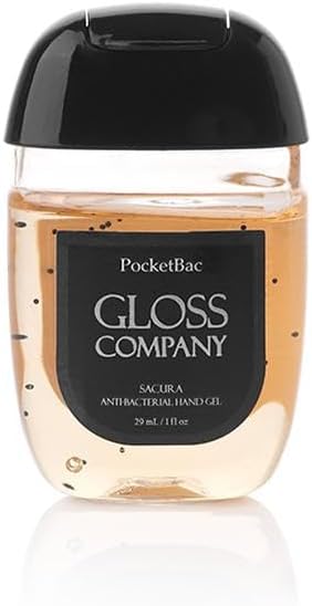 GLOSS Sacura Hand Gel – 29 ml, Light Blossom Scent, Compact Clean-Feel Gel with Aloe & Vitamin E, Perfect for Daily Use