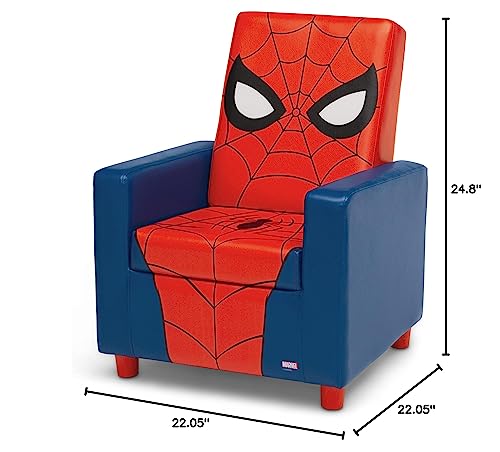 Delta-Children-High-Back-Upholstered-ChairWood-Spider-Man Delta Children High Back Upholstered ChairWood Spider Man