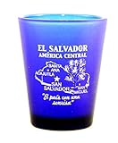El Salvador Central America Cobalt Blue Frosted...