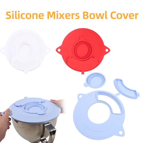 Couvercle bol mélangeur silicone bleu compatible robot KitchenAid - 8