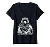 Photo Gallery donna stile impronta digitale - magpie dad mom maglietta con collo a v Photo Gallery donna stile impronta digitale - magpie dad mom maglietta con collo a v