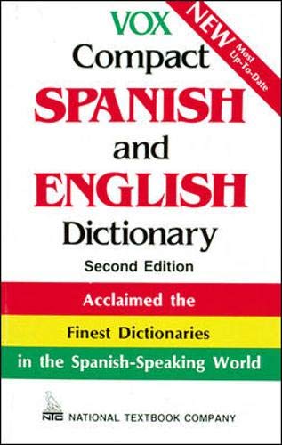 Compare Textbook Prices for Vox Compact Spanish and English Dictionary 1 Edition ISBN 9780844279855 by Vox