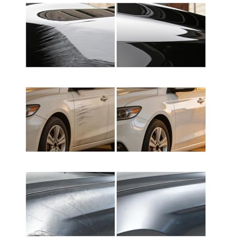 Eliminador de rayones para coche: kit de pintura para reparar la puerta y moto 5