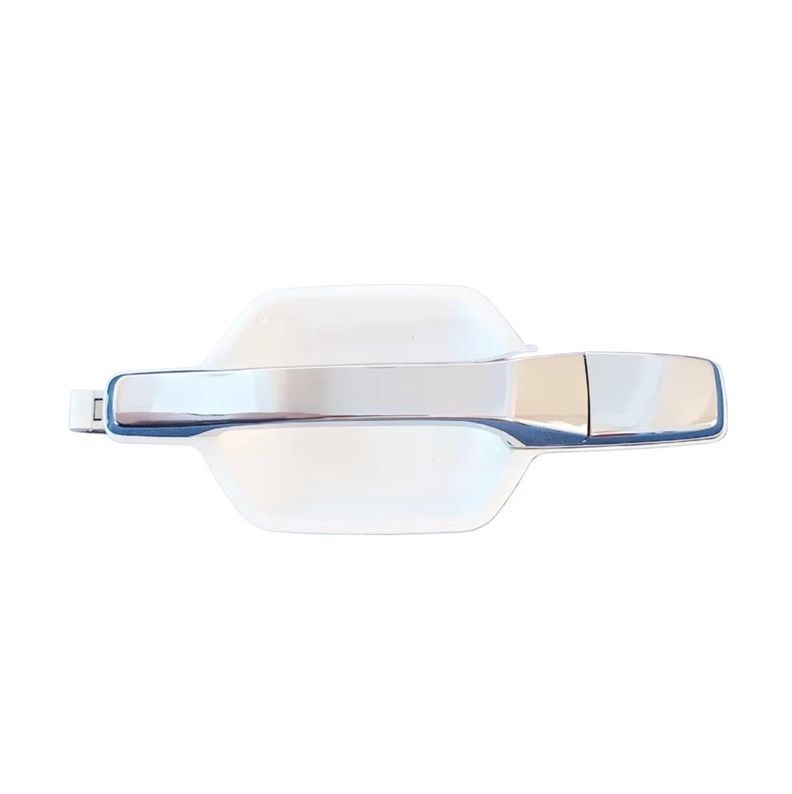 Cqrbne Rear Left For Mitsubishi For Pajero For Montero 2000-2006 V93 V97, Plastic Chrome White Or Right Exterior Door Handle Car Exterior Door Handle(Rear Left)