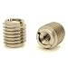 SNUG Fasteners (SNG876) Four (4) #8-32 Stainless Steel Knife Threaded Inserts for Wood | .375" Length