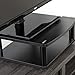 VIVO Black Swivel TV Stand for 13 to 42 inch Screens, Rotating Display Tabletop Riser (STAND-TV00R)