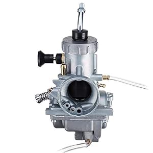 Viviance Metal Motorcross Racing Carburateur 28 mm compatibel met Mikuni VM24 compatibel met Yamaha SR 125 YFS200 DT100 125 175 RT100 180 TTR125 YZ80 YZ85 Suzuki RM60 65 80 85 Kawasaki KX60 65 65