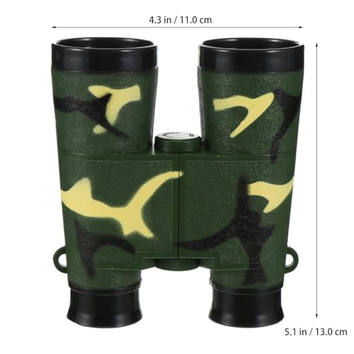 Binoculares para niños TEHAUX 8X21 camuflaje miniatura 2