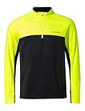 elastisches Material VAUDE Herren Men\'s Virt Qzip Ls Ii T Shirt, Neon Yellow, L EU