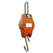 Outmate 660lb/300kg Digital Crane Scale - Compact LCD Handheld Hanging Scale for Garage, Farm, Hunting, Fishing & More(300kg/Plastic/Orange)
