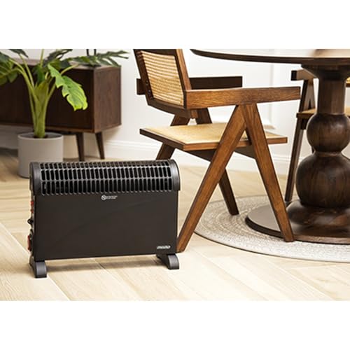Mesko MS 7741B Chauffage d'appoint noir radiateur soufflant mobile - 5