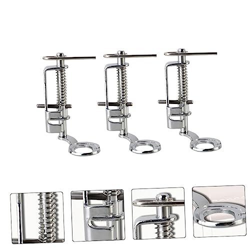 Pied presseur métallique pour machine à coudre à manette basse set de 9 pièces patchwork - 4