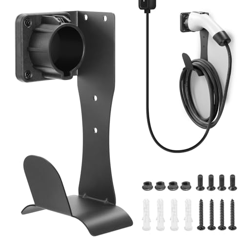 J1772 Wall-Mounted EV Charger Cable Organizer