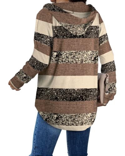 Image of Bofell Womens Fashion Tops Hoodies for Women Pullover Oversized Sweatshirts Long SLeeve Shirts Loose Fit