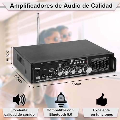 Audio Para Autos, Musical Instruments amplificador mitzu 500w Marca Kesntto (2)