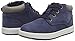Timberland Davis Square Leather Chukka, Botas Unisex-Niños, Azul (Navy Nubuck), 21 EU
