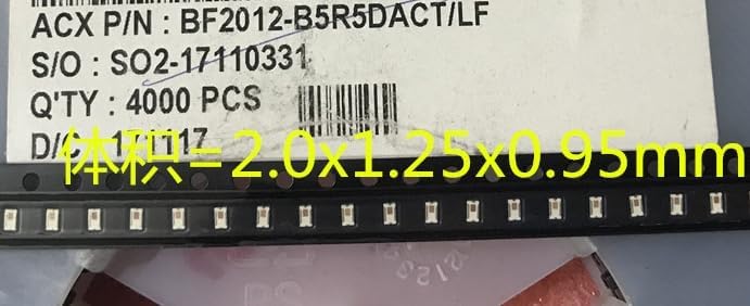 20 PCS BF2012-L2R4KCBT/LF 2.4G BF2012-B5R5DACT/LF 5150~5875MHZ - (Color: BF2012-L2R4KCBT LF)