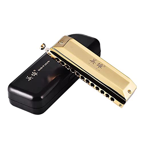 Harmonica Harmonica 12 et 16 orifices orgue C phosphore bronze anche instrument clé - Les Beatles, Paul McCartney, John Lennon, RIngo Starr, George Harrison Harmonica Harmonica 12 et 16 orifices orgue C phosphore bronze anche instrument clé
