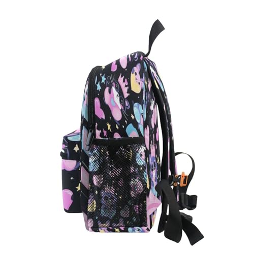 Kawaii-style Raccoons Kids Backpack for Girls Preschool Elementary Kindergarten Boys School Bag4