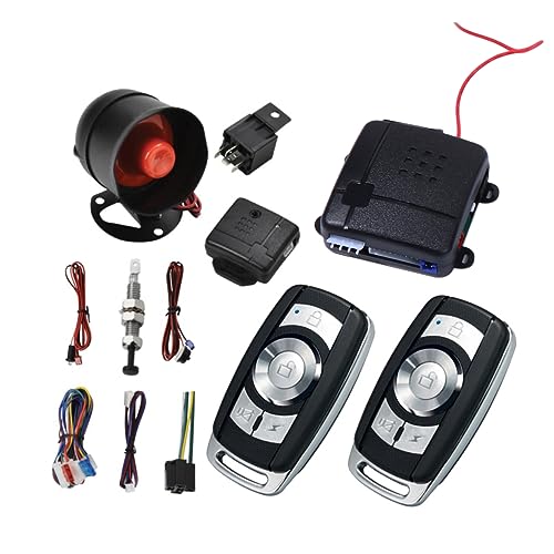 PRETYZOOM 1Set Car Theft Security System with Motion Sensor Portable Vehicle Burglar Alarm for Enhanced Vehicle Protection Automatic Arming and LED Status Indicator