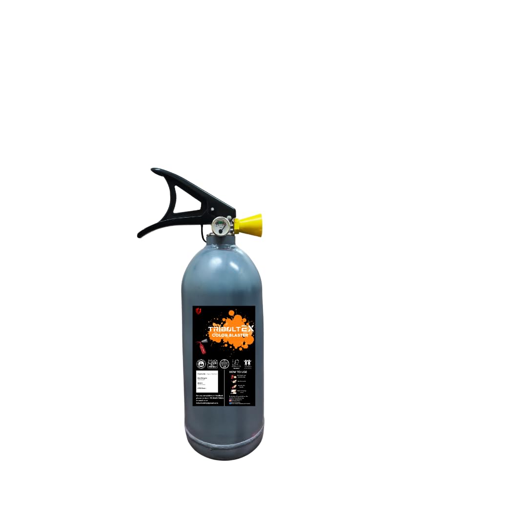 TriboltEx Orange 2kg Max Color Blaster | Eco Friendly | Skin Friendly | Color Cloud Effect