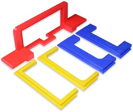 EASYREP 76mm Hinge Routing Jig, UK-Made Router Template For Door Hinges