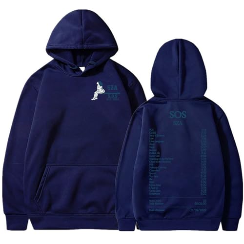 Hoodie SZA Good Days bleu en coton pour vos sorties urbaines